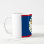 Belize Flag Koffiemok (Links)