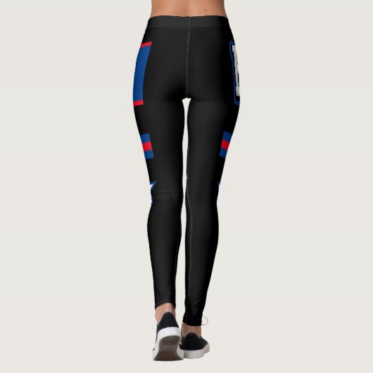 Belize Flag Leggings (Achterkant)
