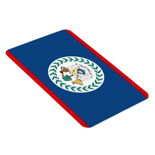 Belize Flag Magneet (Rechterzijde)