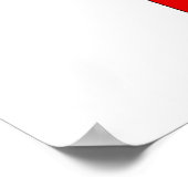 Belize Flag Map — volledige grootte Poster (Hoek)