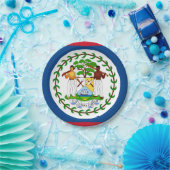 Belize Flag Papieren Bordje (Feest)