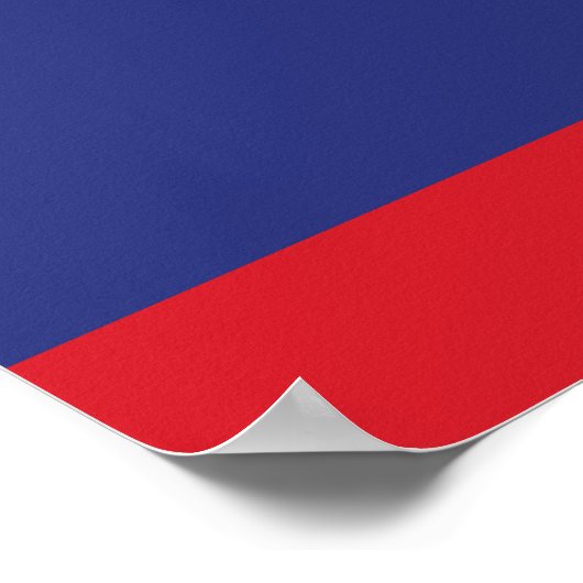Belize Flag Poster (Hoek)