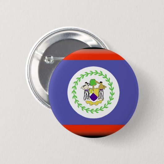 Belize Flag Ronde Button 5,7 Cm (Voorkant /achterkant)