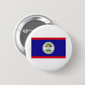 Belize Flag Ronde Button 5,7 Cm (Voorkant /achterkant)