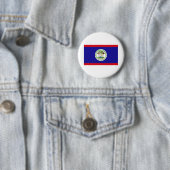 Belize Flag Ronde Button 5,7 Cm (In situ)