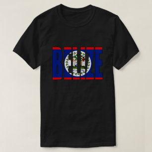 BELIZE FLAG T-SHIRT