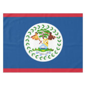 Belize flag Tablecloth Tafelkleed (Voorkant (Horizontaal))