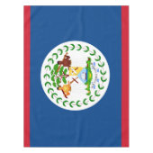 Belize flag Tablecloth Tafelkleed (Voorkant)
