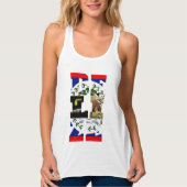 Belize Flag, Tapir & Toucan Bird T-Shirt (Voorkant)