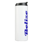 Belize Flag Thermosbeker (Gedraaid links)