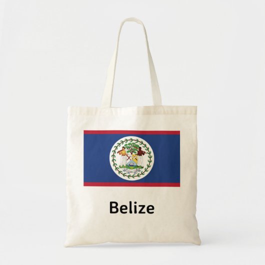 Belize Flag Tote Bag (Voorkant)