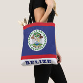 Belize Flag Tote Bag (Dichtbij)