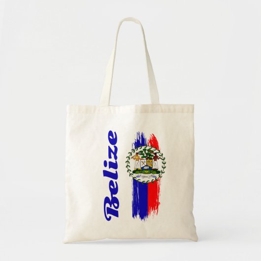 Belize Flag Tote Bag (Voorkant)