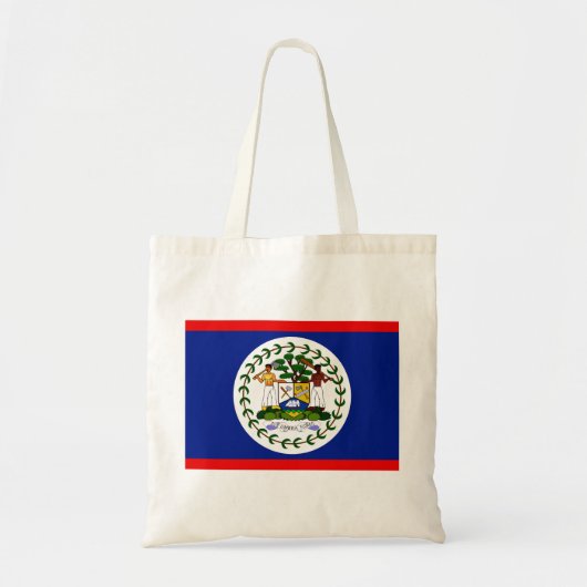 Belize Flag Tote Bag (Voorkant)