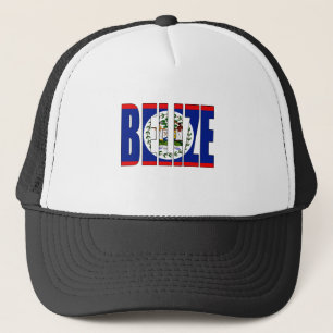 Belize Flag Trucker Pet