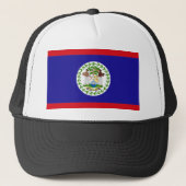 Belize Flag Trucker Pet (Voorkant)