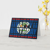 Belize Flag Verjaardag Kaart (Gele Bloem)
