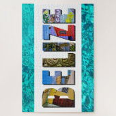 Belize foto's van Tropische Beach Blue Ocean-reize Legpuzzel (Verticaal)