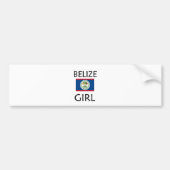 BELIZE GIRL BUMPERSTICKER (Voorkant)
