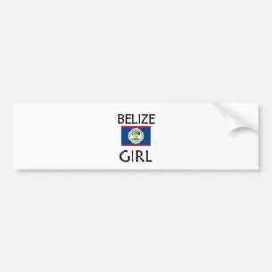 BELIZE GIRL BUMPERSTICKER