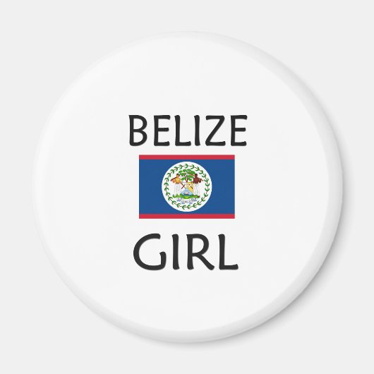 BELIZE GIRL MAGNEET (Voorkant)