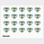 Belize Hart Sticker (Vel)