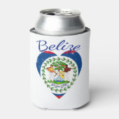 Belize Heart Blikjeskoeler (Blikje Voorkant)