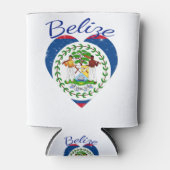 Belize Heart Blikjeskoeler (Voorkant)