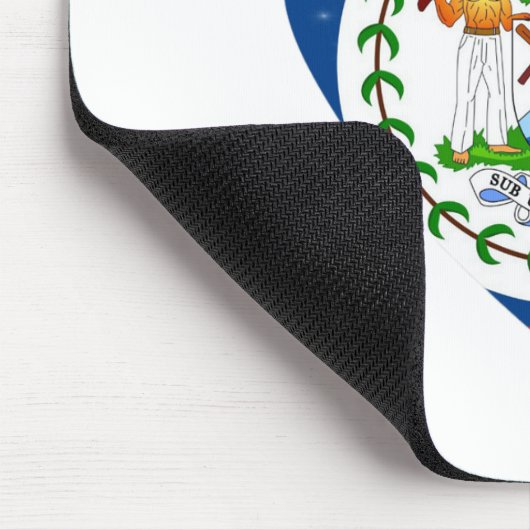 Belize Heart Muismat (Hoek)