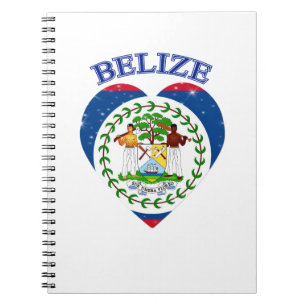 Belize Heart Notitieboek