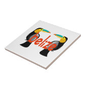 Belize het nu tegeltje (Zijkant)