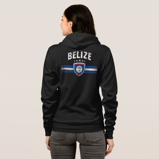Belize Hoodie (Achterkant volledig)