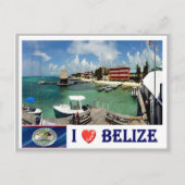 Belize - I Love - Briefkaart (Voorkant)