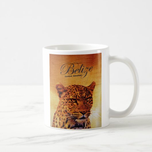 Belize Jaguar Koffiemok (Rechts)