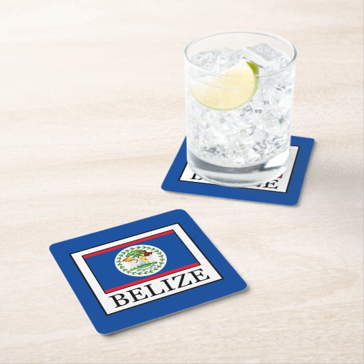 Belize Kartonnen Onderzetters (Insitu)