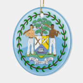 BELIZE KERAMISCH ORNAMENT (Links)