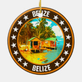 Belize Keramisch Ornament (Achterkant)