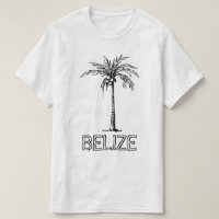Belize kokosnoot zwart-wit ontwerp
