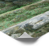 Belize Lamani Mayan verpest Jaguar masker Poster (Hoek)