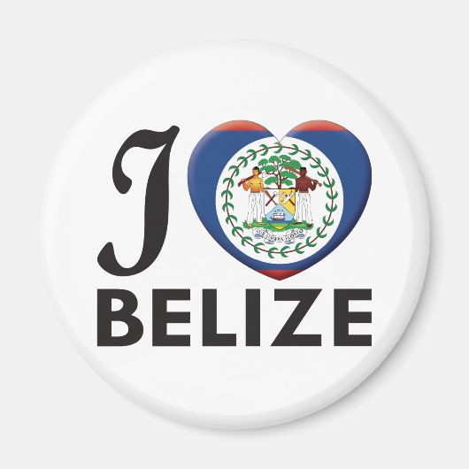 Belize Love Magneet (Voorkant)