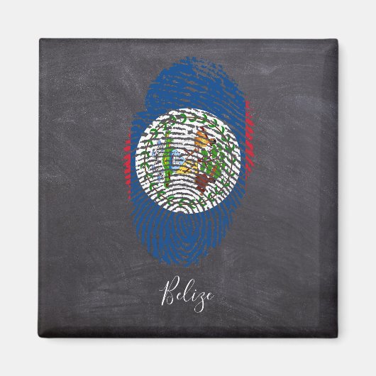 Belize Magneet (Voorkant)