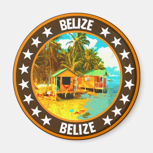 Belize Magneet (Voorkant)