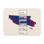 Belize Magneet (Horizontaal)