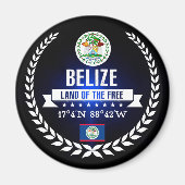 Belize Magneet (Voorkant)