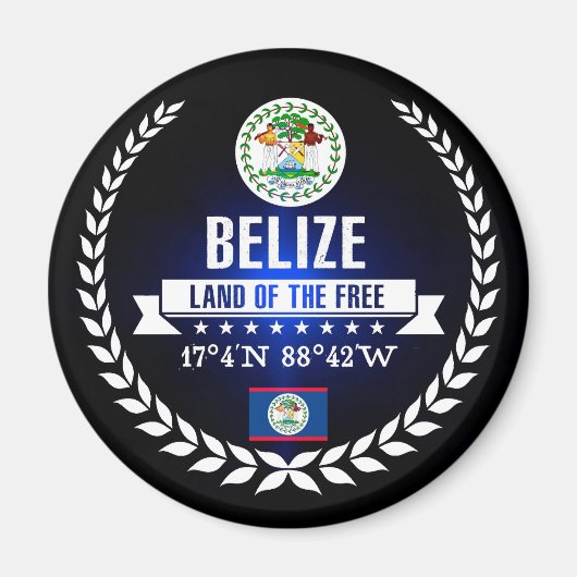Belize Magneet (Voorkant)