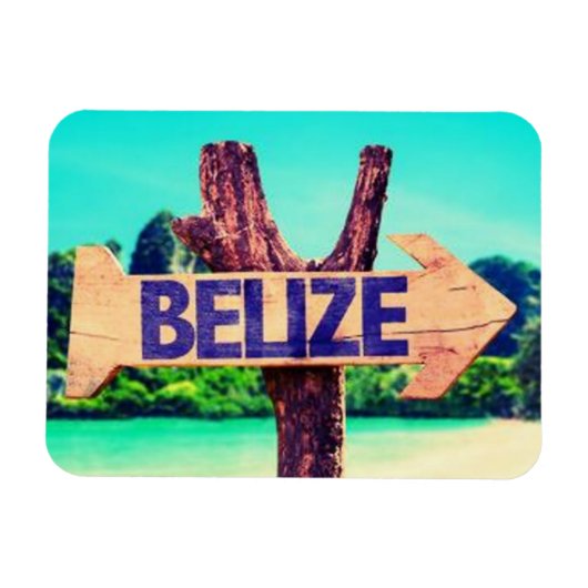 Belize Magneet (Horizontaal)