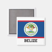 Belize Magneet (Voorkant / Achterkant)
