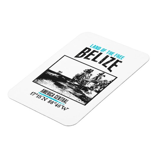 Belize Magneet (Linkerzijde)