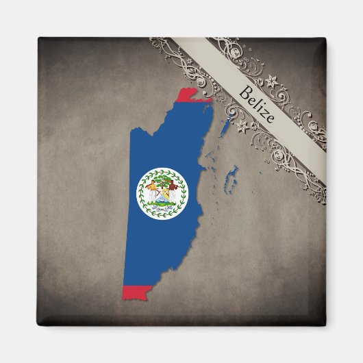 Belize Magneet (Voorkant)