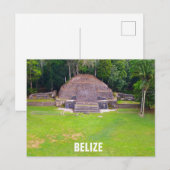 Belize Mayan Ruins Caracol Travel Photo Briefkaart (Voorkant / Achterkant)